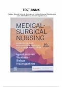 Medical-Surgical Nursing: Concepts for Interprofessional Collaborative Care 10th Edition by Ignatavicius TEST BANK