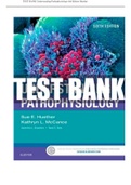 TEST BANK Understanding Pathophysiology 6th Edition Huether