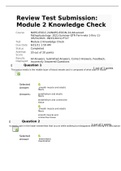 NURS-6501C-24, NURS-6501N-24 Module 2 Knowledge Check