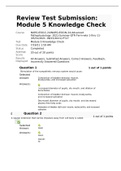 NURS-6501C-24, NURS-6501N-24 Module 5 Knowledge Check