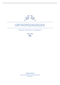 Orthopedagogiek - pedagogische wetenschappen
