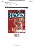 Test Bank for Understanding Pathophysiology, 7th Edition by Sue E. Huether - Chapters 1-44, 9780323639088 | Rationals Includedcomplete guide A+