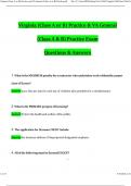 Virginia Contractor's Exam (Class A or B) Practice and VA General (Class A or B) Practice Latest 2024 Actual Questions and Verified Answers (2024 / 2025) A+ Grade 100% Guarantee Verified by Experts