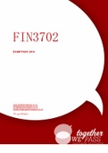 FIN3702 EXAM PACK