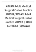 ATI RN Adult Medical Surgical Online Practice 2019 B RN ATI - Exam ...