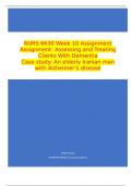 NURS6630 - Psychopharmacologic Approaches to Treatment of Psychopathology  Walden University    :-2024-2025 - EXAM PREPARATIONs COMPILATION BUNDLE  100% GUARANTEED SUCCESS