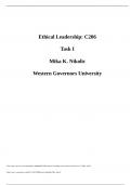 C206 EHM1. Ethical Leadership C206 EHM1.Ethical_Leadership___Task 1