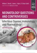 Neonatology Questions and Controversies: Infectious Disease, Immunology, and Pharmacology (Neonatology: Questions & Controversies) 2nd Edition with complete solution