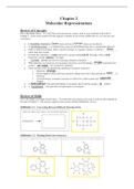 David Klein: Chapter 2 Molecular Representations Exercise 