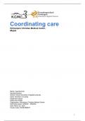 Regisseren van zorg/ coordinating of care plp2/plp3 (8.0)