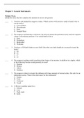 Test Bank for Differentiating Surgical Instruments 2nd Edition by Rutherford.