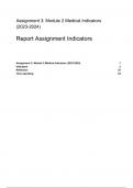 Assigment 3. Medical indicators 