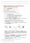 MBB 331 MIDTERM EXAM 2 ANSWER KEY 100% CORRECT; Simon Fraser University