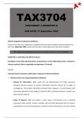 TAX3704 Assignment 2 (Semester 2) 2024 - Due 17 September 2024