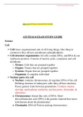 BIOL 3V2ATI TEAS 6 EXAM STUDY GUIDE (DEEPLY ELABORATED)