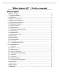 Samenvatting Milieu Interna Kind en Neonaat 131 - IC Neonatologie