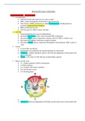 Exam (elaborations) NUR 200/NUR 200 - Med Surg III Exam 2 Study Guide.