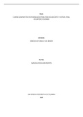 CUADRO COMPARATIVO RESPONSABILIDAD PENAL PARA ADOLESCENTES Y SISTEMA PENAL ACUSATORIO COLOMBIA