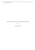 Case Study:Pharmacology or Lifestyle Modifications in the Management of Hypertension