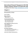 Ch2-international-financial-management-12th-edition-jeff-madura-solutions-manual-test-bank.