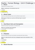 Sophia - Human Biology - Unit 4 Challenge 3