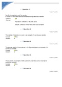 SCIENCE STA-2014 statistics Exam DOWNLOAD for an A