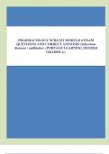 PHARMACOLOGY NURS 251 MODULE 6 EXAM QUESTIONS AND CORRECT ANSWERS (Infectious diseases / antibiotics ) PORTAGE LEARNING 2023/2024 GRADED A+