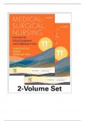 TEST BANK - FOR MEDICAL-SURGICAL NURSING CONCEPTS FOR CLINICAL JUDGMENT AND COLLABORATIVE CARE 11TH EDITION( DONNA D. IGNATAVICIUS,2024) NEWEST EDITION COMPLETE SOLUTION NEWEST EDITION 2024 || LATEST UPDATE || COMPLETE GUIDE || GRADED A+