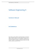 Software Engineering 9 Solutions Manual 2021.
