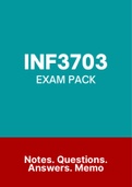 INF3703 - EXAM PACK (2022)