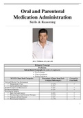 Unfolding Clinical Reasoning Case Study: Oral and Parenteral Medication Administration Skills & Reasoning    Jerry Williams, 62 years old.