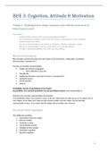 Samenvatting hoorcolleges Behaviour & Environment 3 