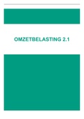 Samenvatting Omzetbelasting 2.1