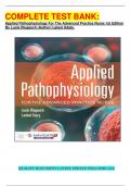 COMPLETE TEST BANK: Applied Pathophysiology For The Advanced Practice Nurse 1st Edition By Lucie Dlugasch (Author) Latest Udate.