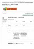 Clinical Simulation 2: Advanced Pharmacology Focused Exam: COPD Medication Selection Results | Completed | Shadow Health