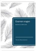 Examen vragen bio-ethiek beantwoord (2024)