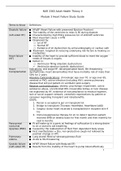 NUR 3365 - Module 3 Heart Failure Study Guide.