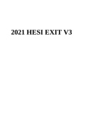 2024 HESI RN EXIT EXAM V3, Latest Questions and Answers with Explanations, All Correct Study Guide, Download to Score A