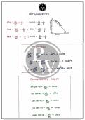 Class 10 mathematics ch 10 trigonometry formula sheet