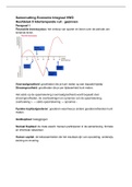 Samenvatting Economie Integraal VWO Hoofdstuk 9 Intertemporele ruil: gezinnen inclusief aantekeningen les, grafieken en voorbeelden