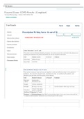 Focused Exam: COPD Results | Completed