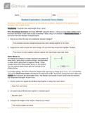 (Answered) PHYSICS Coulomb Force Gizmo / Student Exploration: Coulomb Force (Static) Complete latest fall 2021