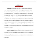 THEO 104 APPLICATION ESSAY 