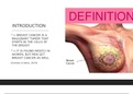 Exam (elaborations)WEEK 6 BREAST CANCER : NR 602 Primary Care of the Child bearing and Child rearing Family Practicum  (NR602) 