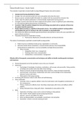 NSG 350 - Mental Health Exam 1 Study Guide.