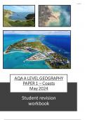 A level geography coasts student workbook