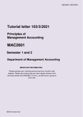 MAC2601 Assignment 2 Semester 1 & 2 Summer 2021 latest