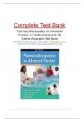 Test Bank For Pharmacotherapeutics for Advanced Practice- A Practical Approach 5th Edition Arcangelo  |complete solution| guide A+.