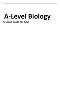 A-Level Biology Revision Guide For AQA