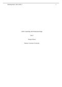 C493 task 2 final.docx C493 C493: Leadership and Professional Image Task 2 Western Governors University C493 Task 2 A: Professional mission statement and summary A1: Creating a professional mission statement To be a compassionate nurse who strives